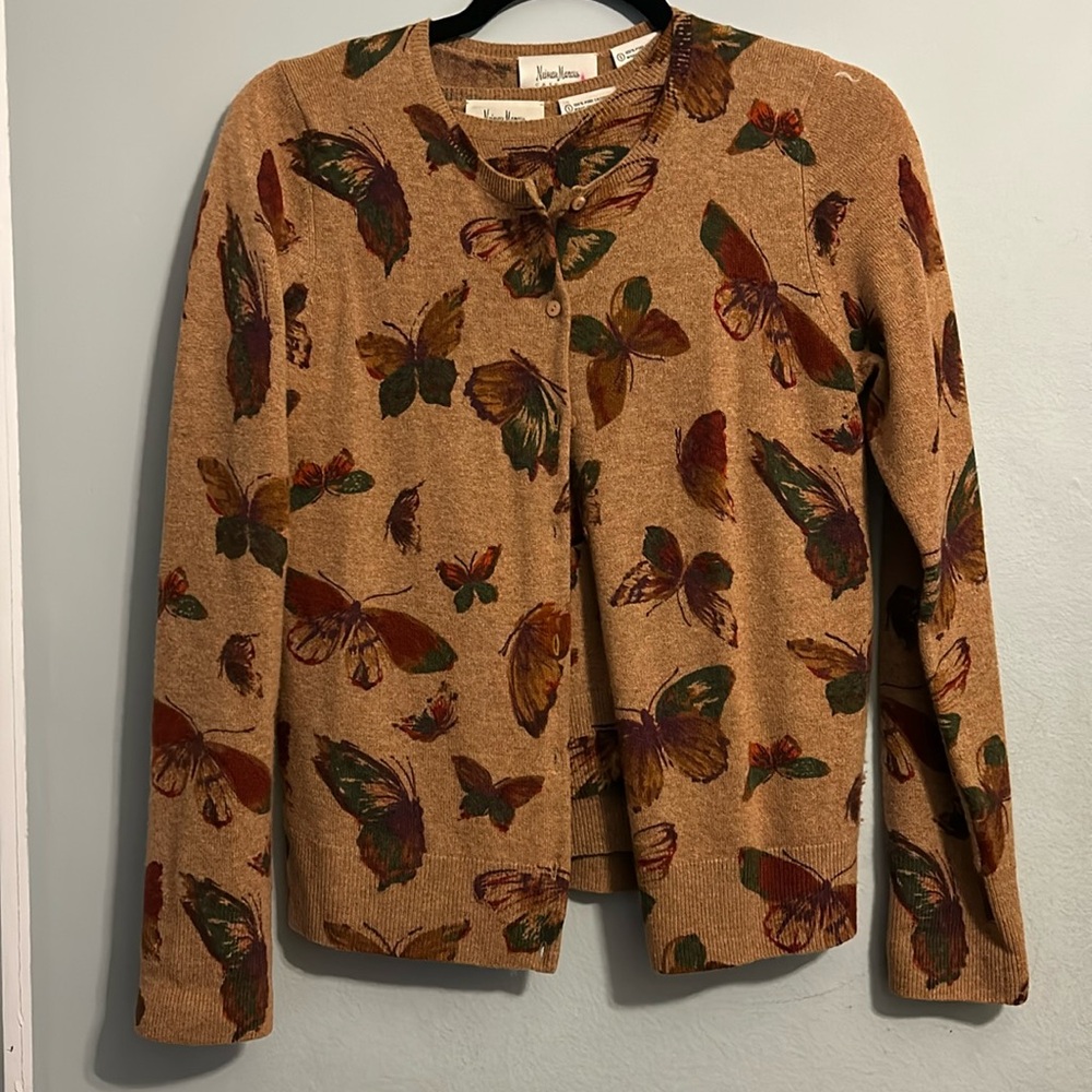 Neiman Marcus Cashmere cardigan set